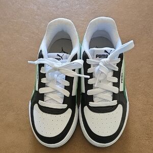 Puma Kids' Black and White Sneakers, Brand New!